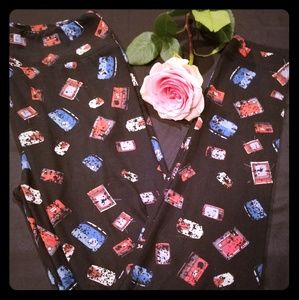 BN OS LEGGINGS !!!VINTAGE UNICORN!!! TV AND RADIO!